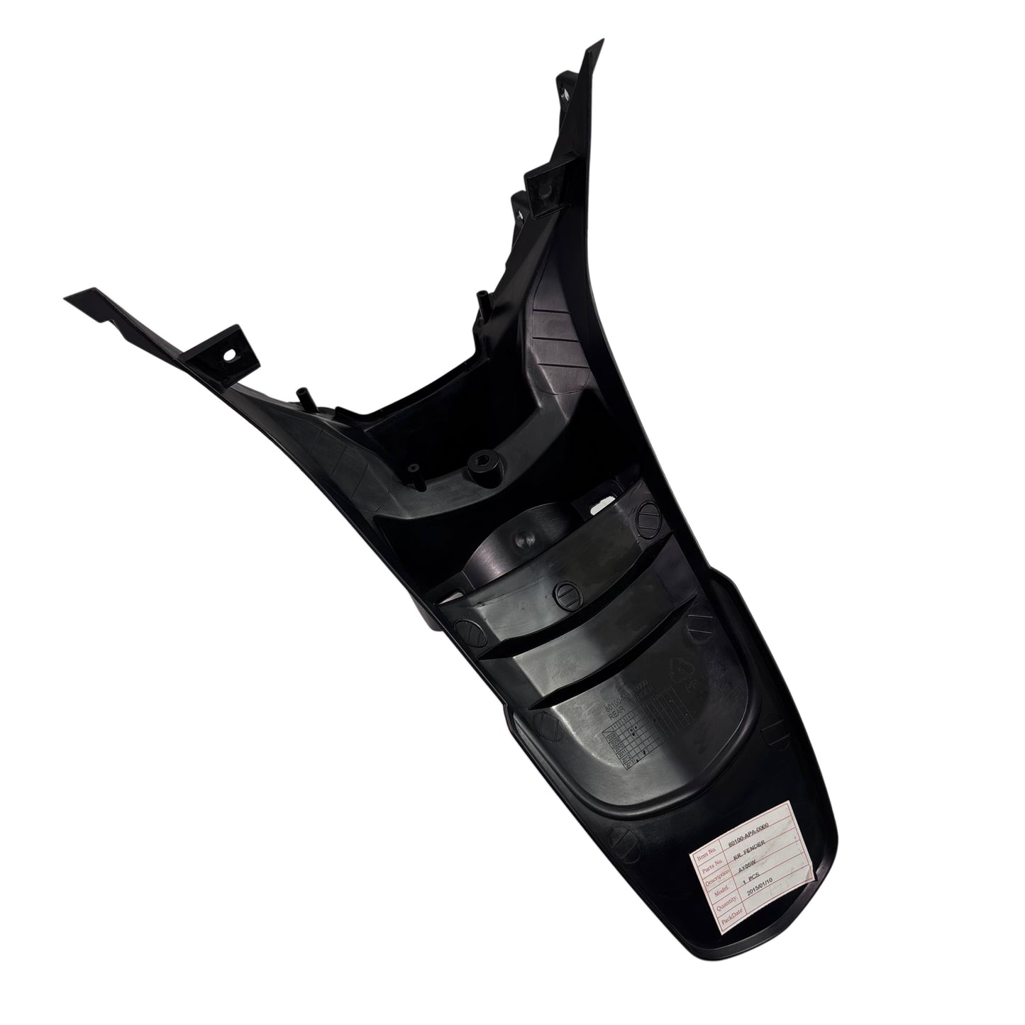 OEM Lance Soho 50 Scooter RR Fender Rear, Black New 80100-APA-0000