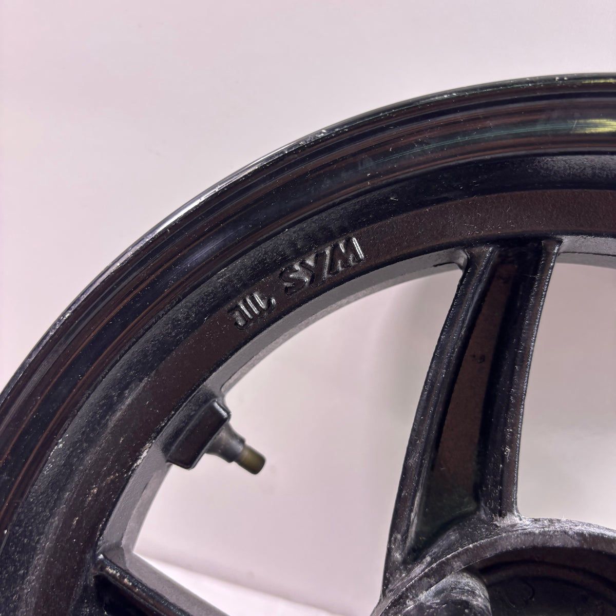 OEM Lance Gas Scooter Front Wheel, Black (Cali, Havana, PCH, Cabo) 44601-AAA-0000-K