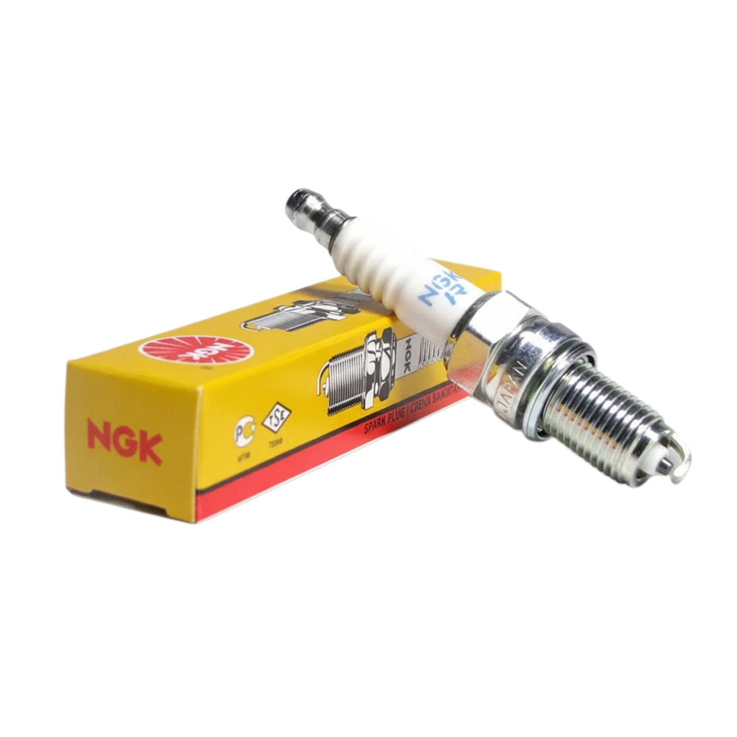 NGK CR8EB Spark Plug for Vespa LX, GTS, Scooters, etc (7784) Original