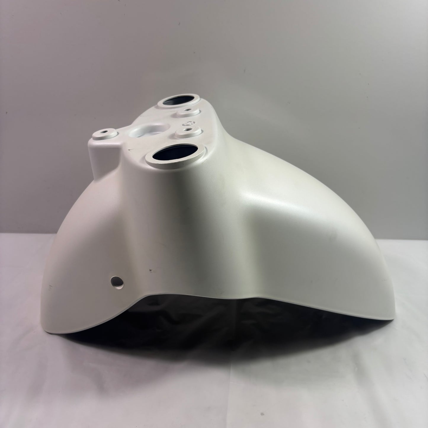 OEM SYM Fiddle 2 Scooter Front Fender, Matte White Original 61100-ALA-000