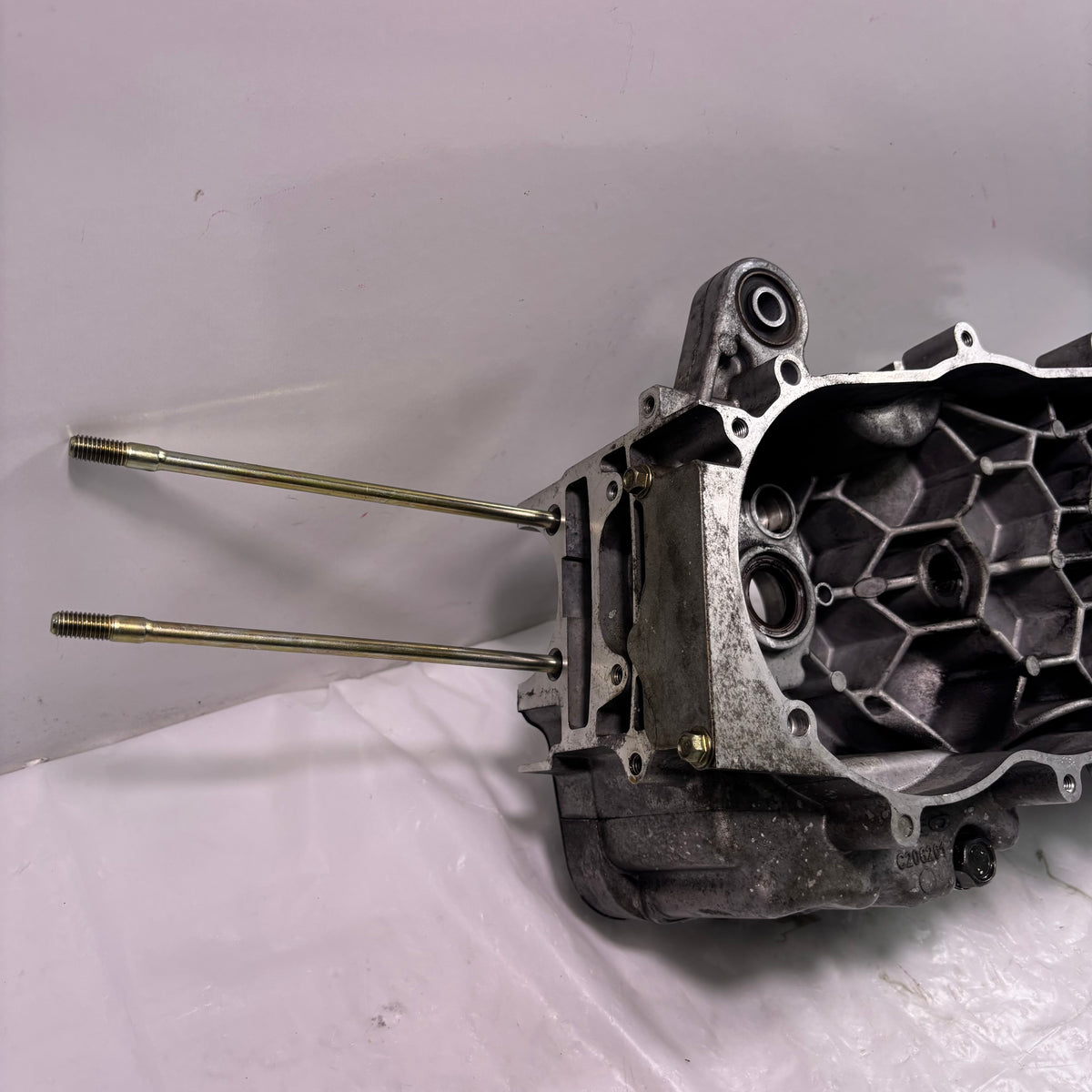 OEM Genuine Buddy 125 Left Crank Case with Rear Transmission, Drive Shaft