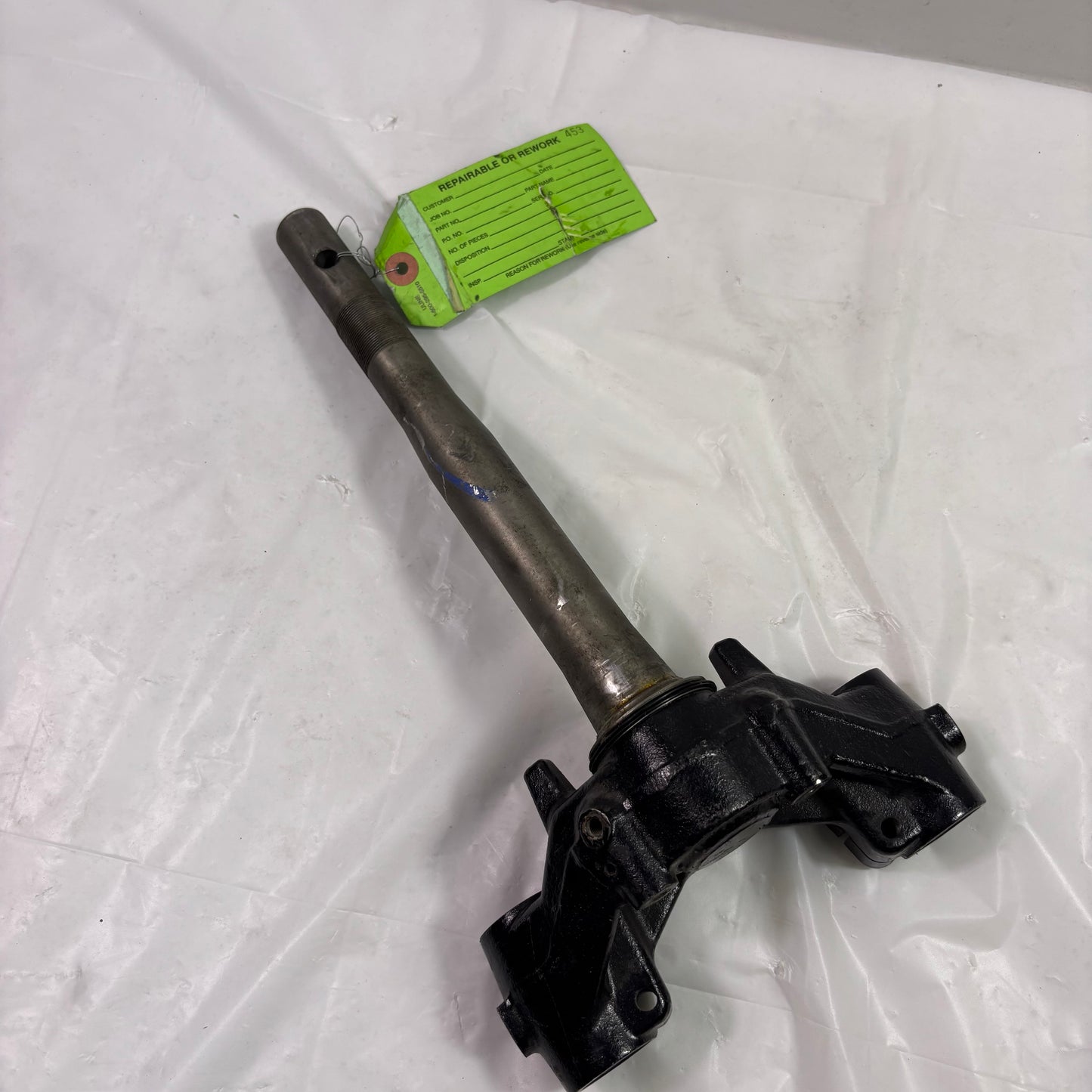 OEM SYM Symba 100 Steering Stem Triple Tree Comp, Pre Owned 53200-MKK-000