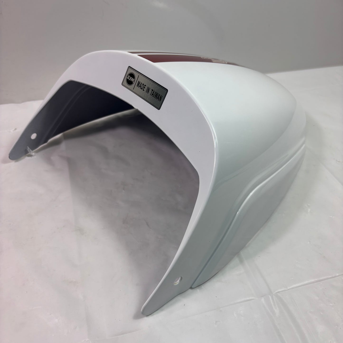 OEM SYM Wolf CR 300i Motorcycle Seat Cover Assy Panel, White or Black Original