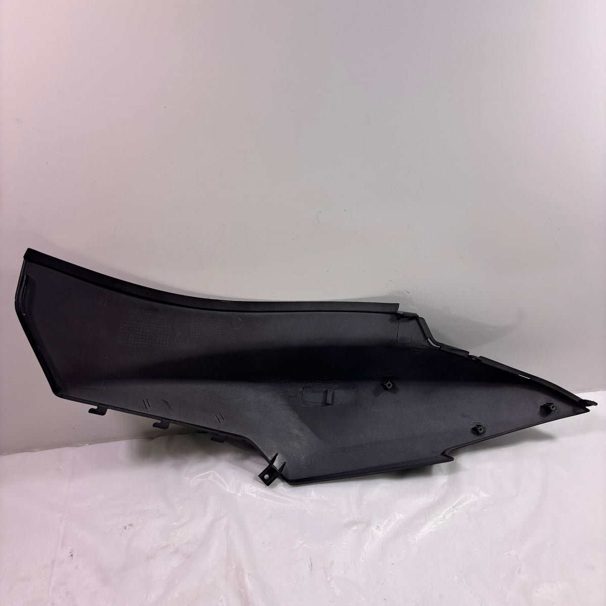 OEM Lance Cabo 200i Right Rear Body Side Panel, Matte Black w/ Emblem