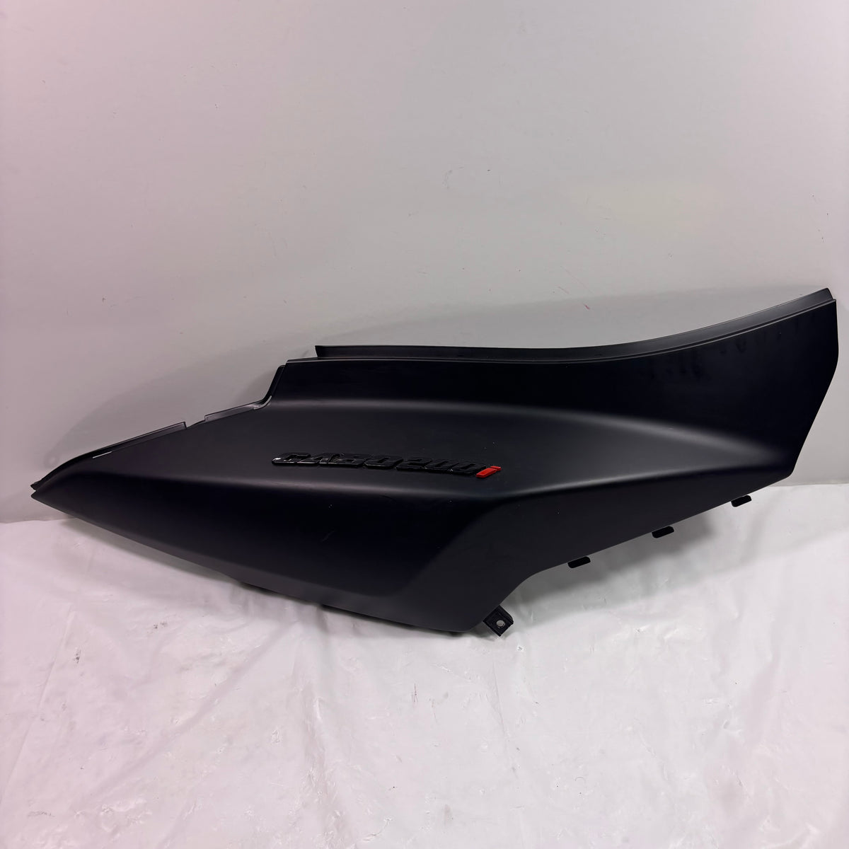 OEM Lance Cabo 200i Right Rear Body Side Panel, Matte Black w/ Emblem