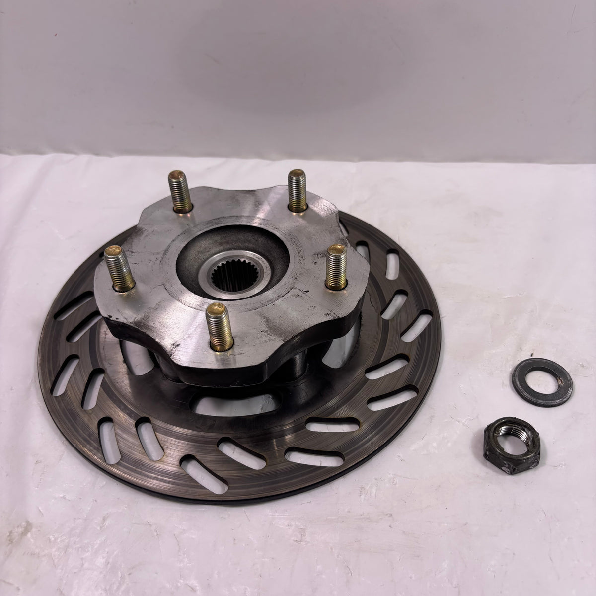 Lance & SYM 200i Gas Scooter Rear Brake Disc and Wheel Hub 42602-XJA-0001 OEM