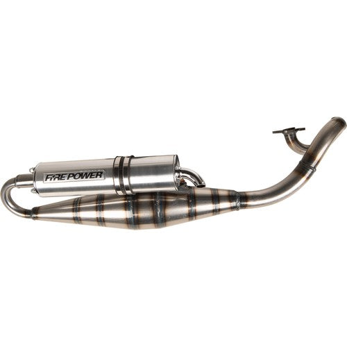Firepower Scooter Exhaust System Assembly Yamaha Zuma 50cc Gas Scooter 2002-2010 Stainless