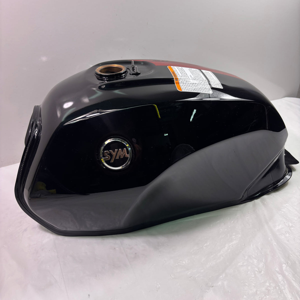 OEM SYM Wolf CR 300i Motorcycle Gas Fuel Tank, Black Original 1751G-BD8-000