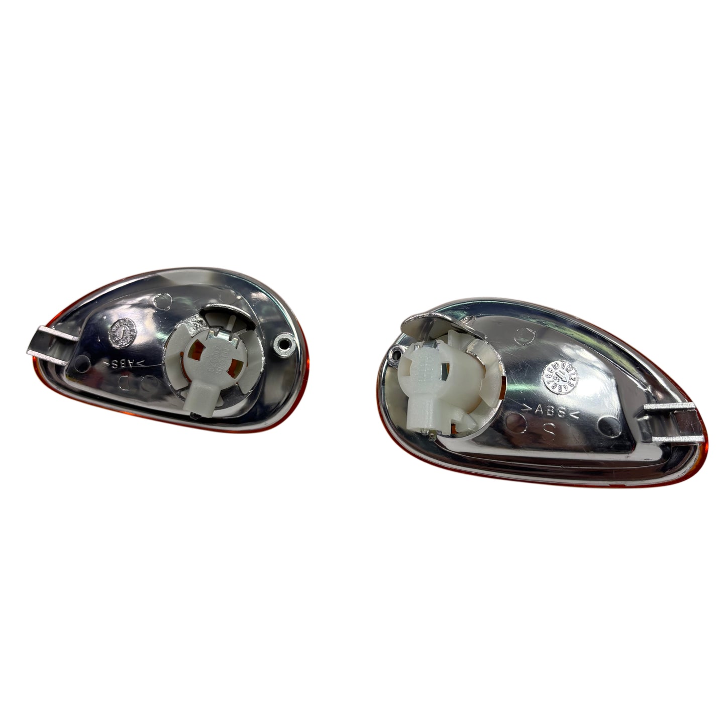 OEM Vespa ET2 & ET4 Turn Front Signals, Pair, Orange