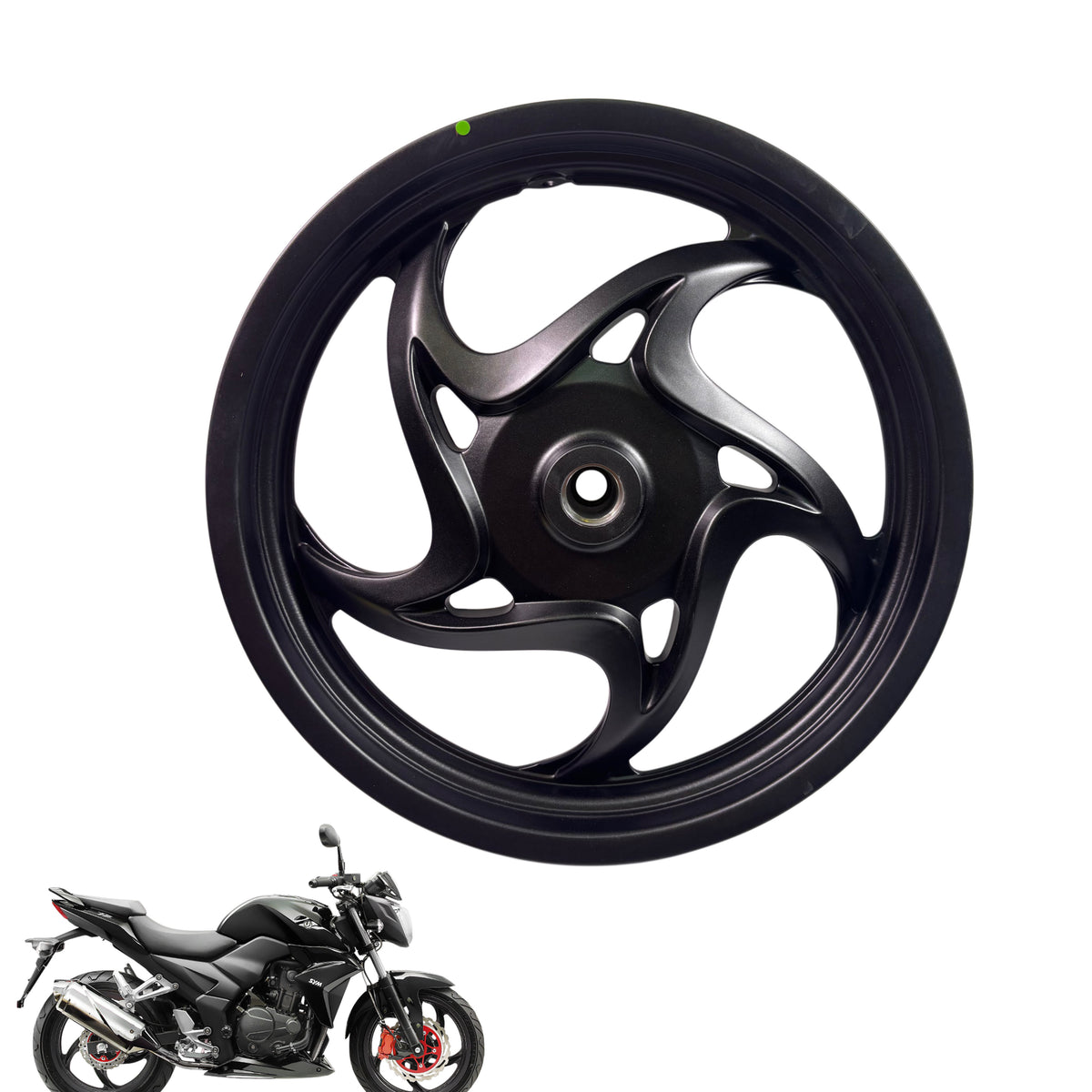 OEM SYM T2 Motorcycle 250i / 250 EFI Front Wheel Rim Comp 44601-B9A-100 Original