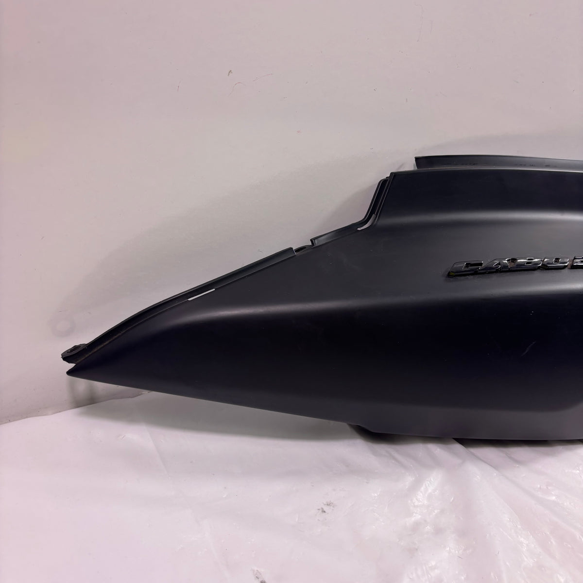 OEM Lance Cabo 200i Right Rear Body Side Panel, Matte Black w/ Emblem