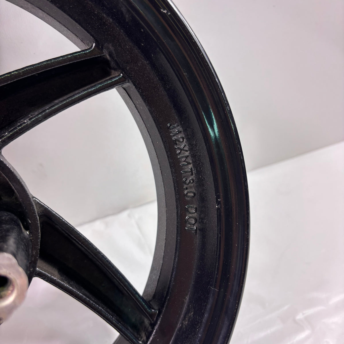 OEM Lance Gas Scooter Front Wheel, Black (Cali, Havana, PCH, Cabo) 44601-AAA-0000-K