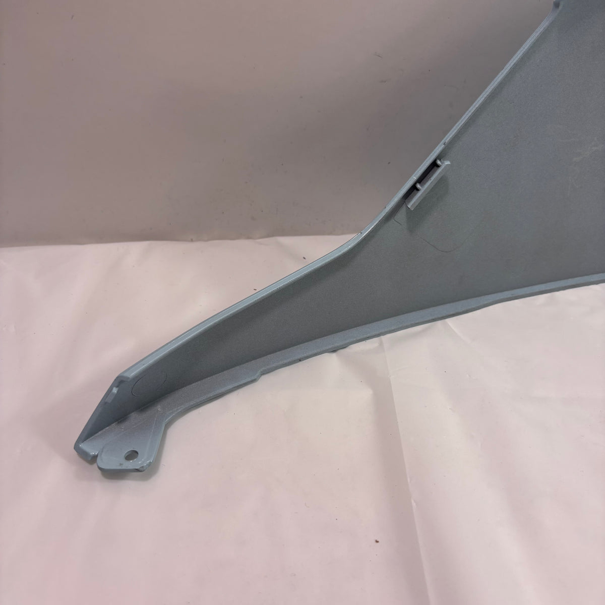 OEM SYM Fiddle III 200i Gas Scooter Left Side Body Panel w/ Emblem. Sky Blue 83600-XFA-000