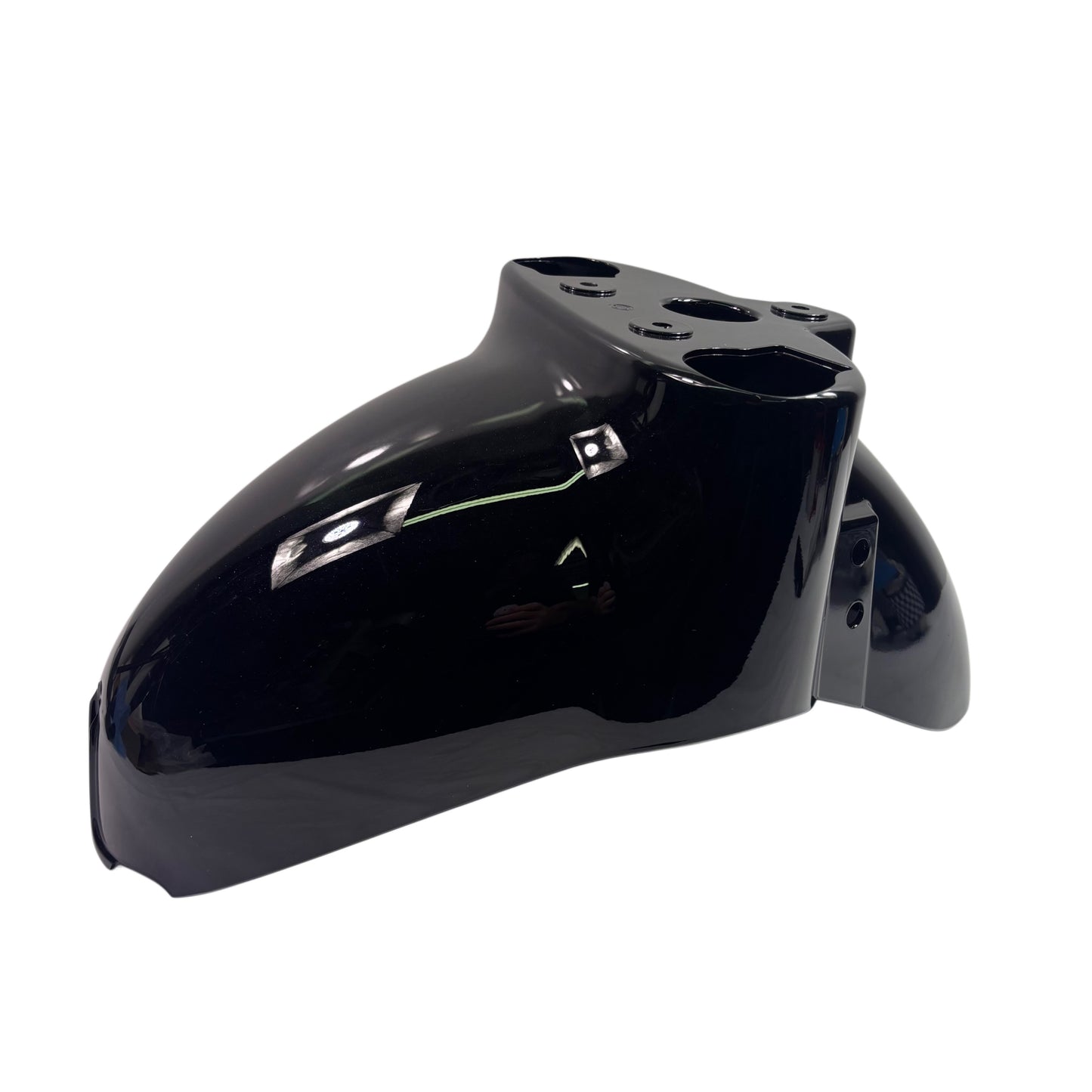 OEM Lance Cali & Havana Classic Scooter Front Fender, Gloss Black 61100-Z4A-0000