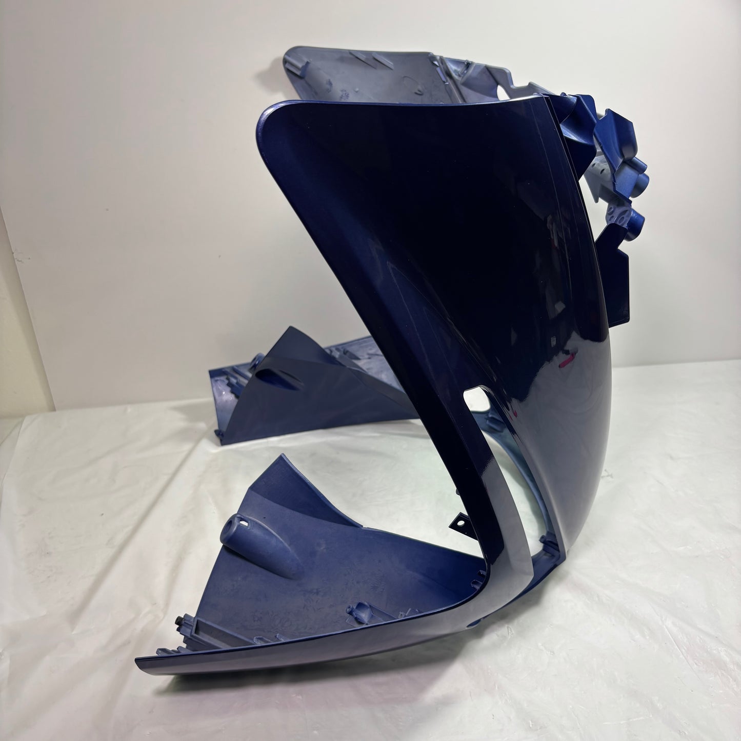 OEM Original SYM RV250 Scooter Front Cover Body Panel, Blue 64301-HMA-000-FQ
