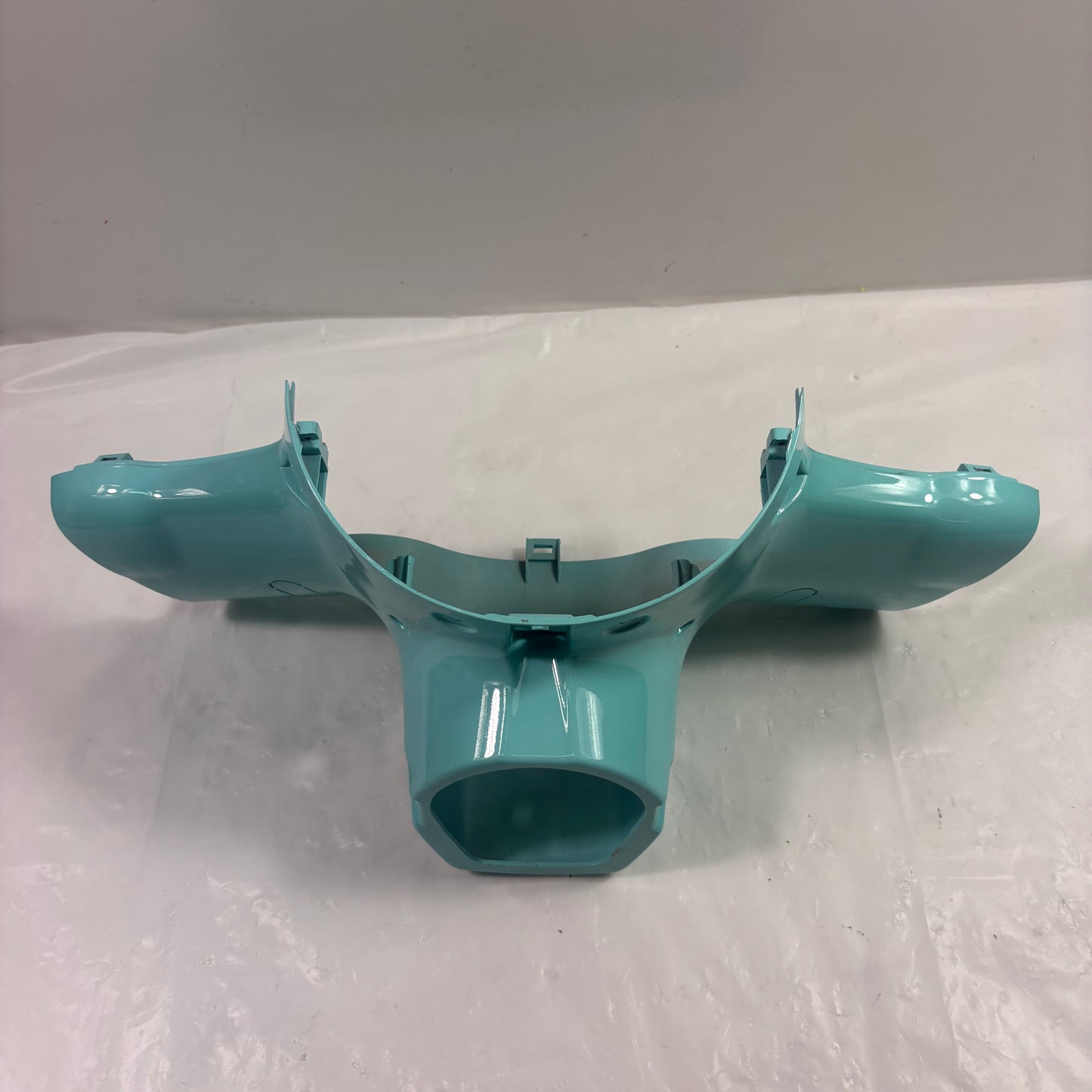 OEM Genuine Buddy Kick Lower Headset Cover Panel, Turquoise Blue