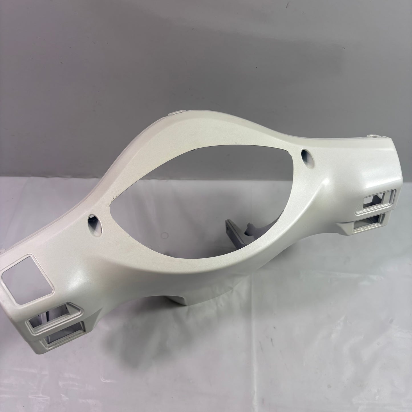 OEM Lance Havana Classic Scooter Headset Panel Rear RR Matte White 53206-Z4E-0000