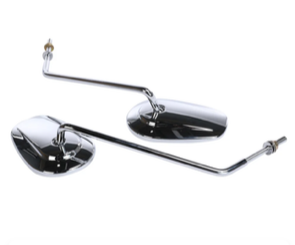 Prima Chrome Long Mirror Set for Royal Alloy GT & GP