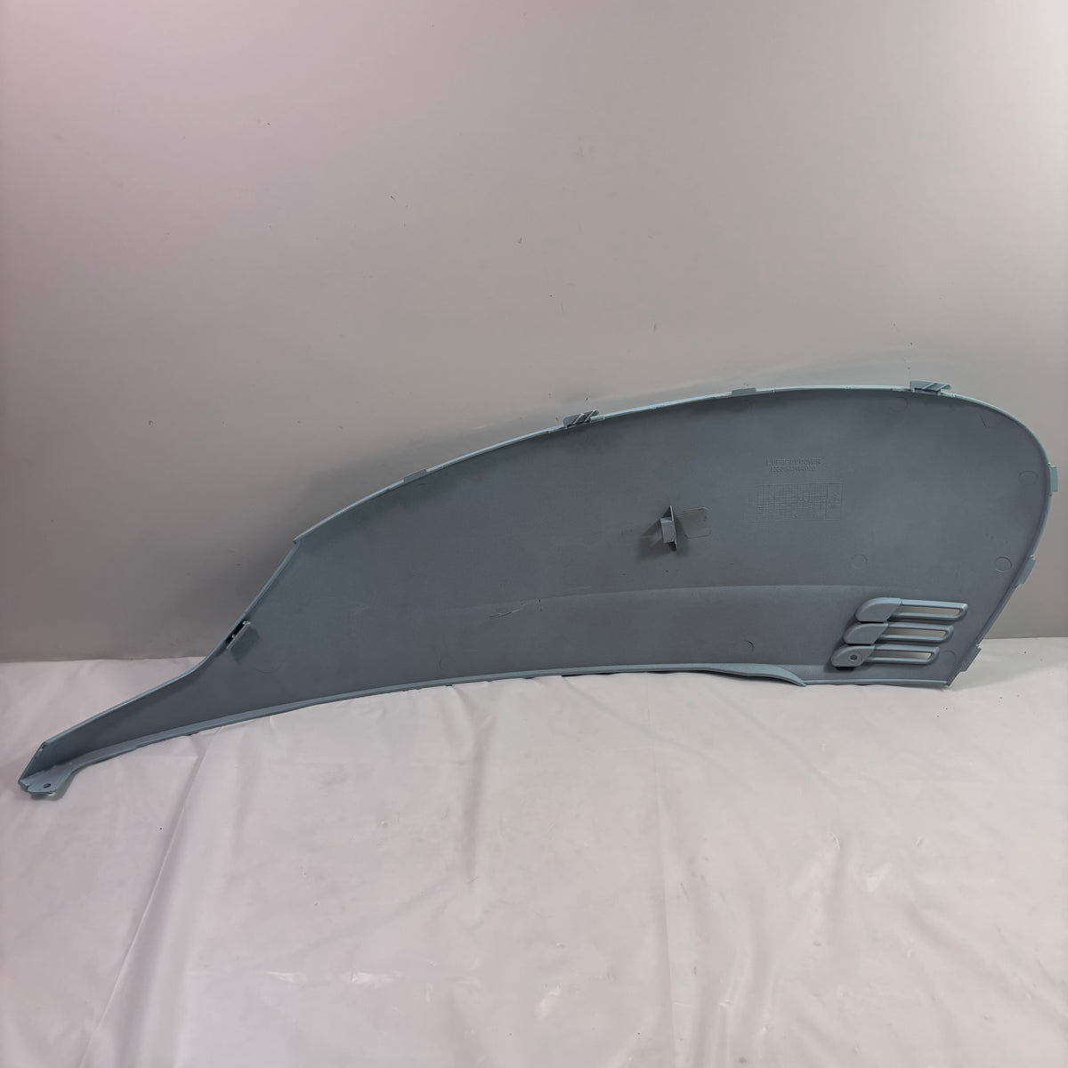OEM SYM Fiddle III 200i Gas Scooter Left Side Body Panel w/ Emblem. Sky Blue 83600-XFA-000
