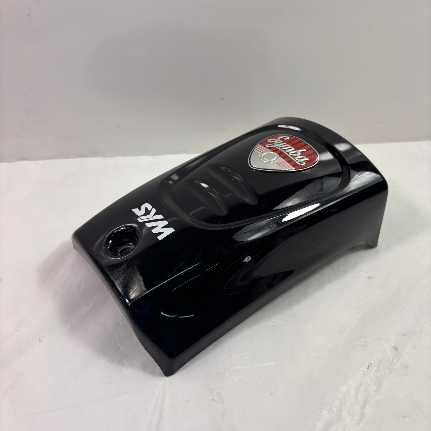 OEM Sym Symba 100 Top Cover Front Panel w/ Emblem Logo, Black Original