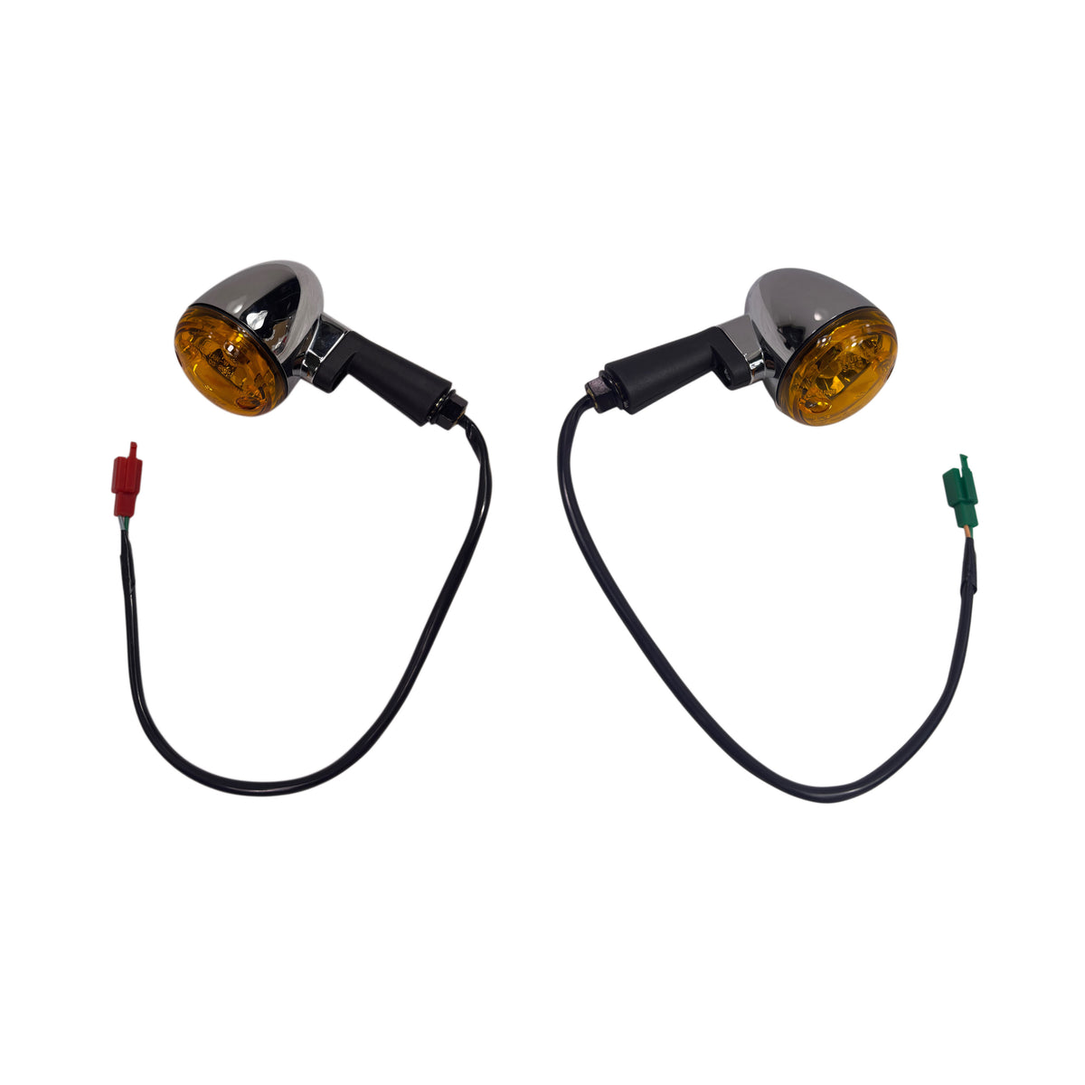 OEM SYM Symba Chrome Turn Signals, Left or Right Original