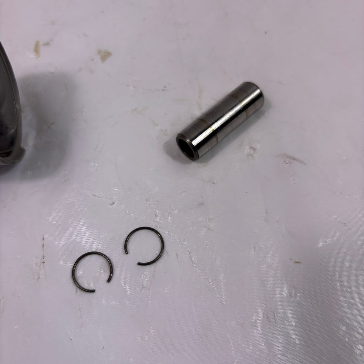 OEM Genuine Buddy 125 Scooter Piston w/ Rings, Clips, Dowel Pin (Pre Owned)