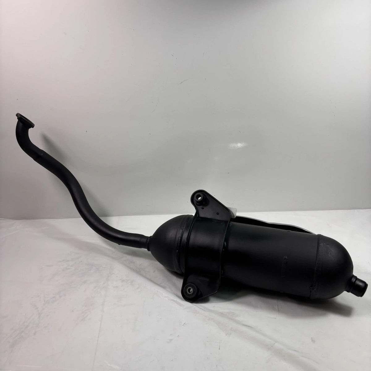 OEM Genuine Buddy 125cc Gas Scooter Muffler Assembly, Pre-Owned Black Exhaust Original