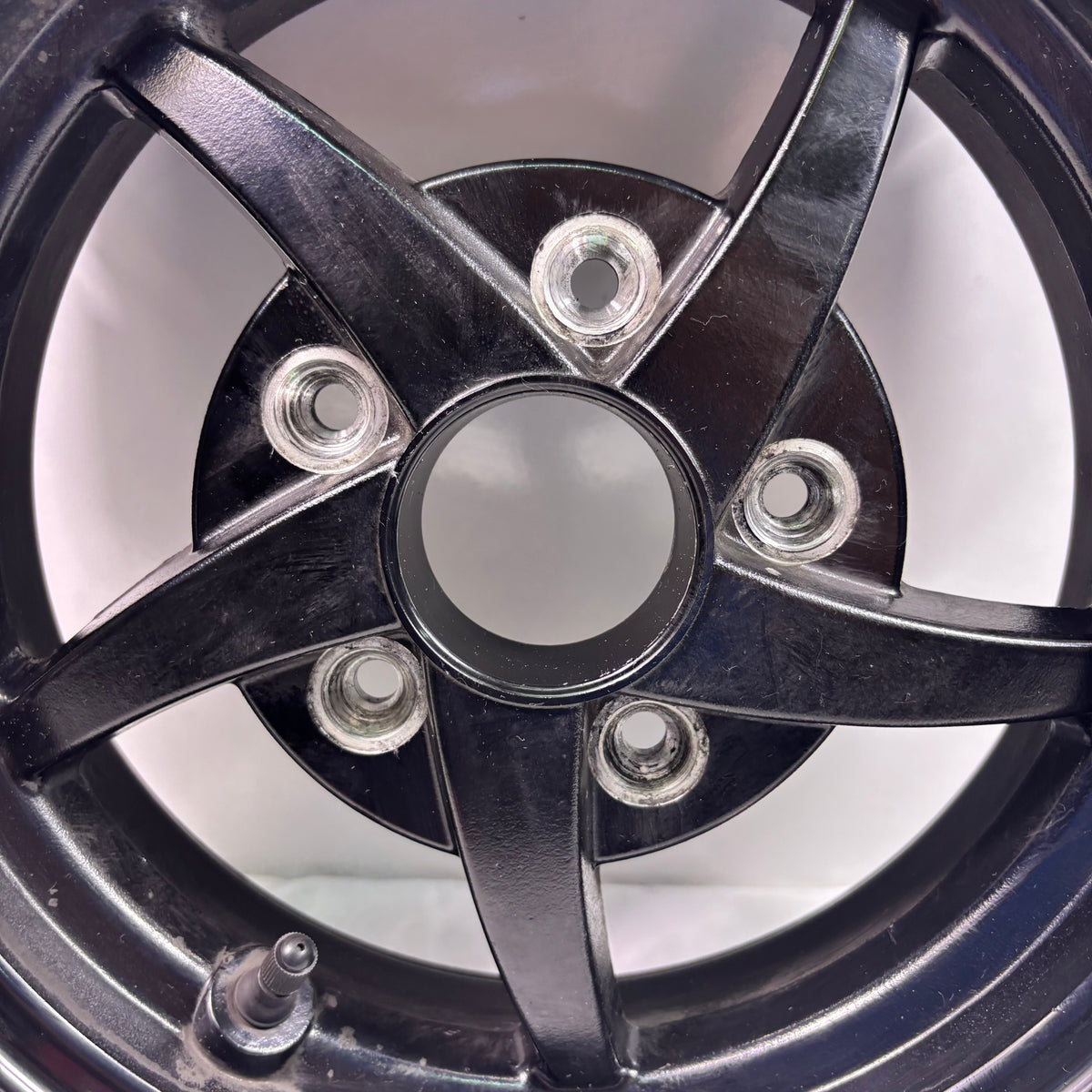OEM Rear Wheel for Lance 200i Scooters. Cali, Havana, Cabo, PCH Original Black