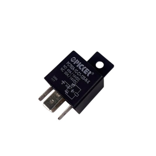 OEM ET4/LX150/VESPA S Gas Scooter Headlight 5 Terminal Relay 12V30A (581139, 58246R, 294076)