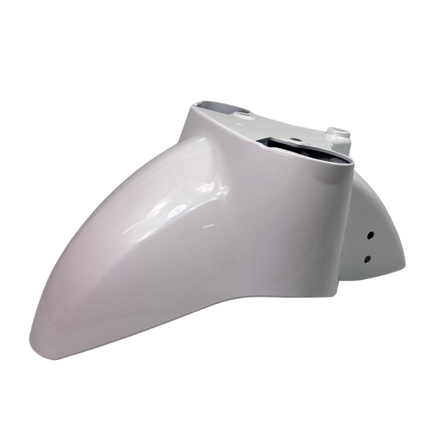 OEM SYM Fiddle 4 Scooter Front Fender Panel, White 61100-XVA-0000