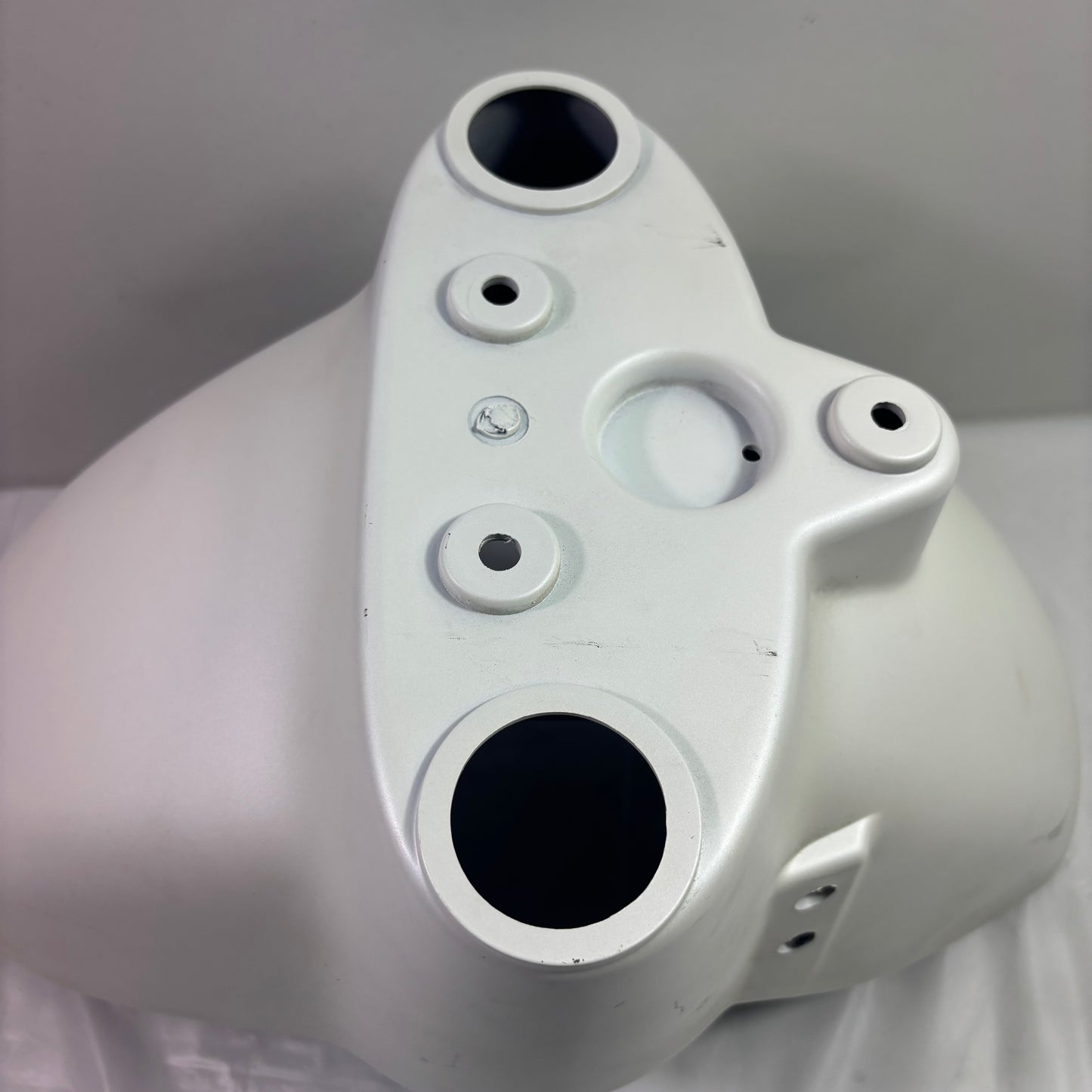 OEM SYM Fiddle 2 Scooter Front Fender, Matte White Original 61100-ALA-000