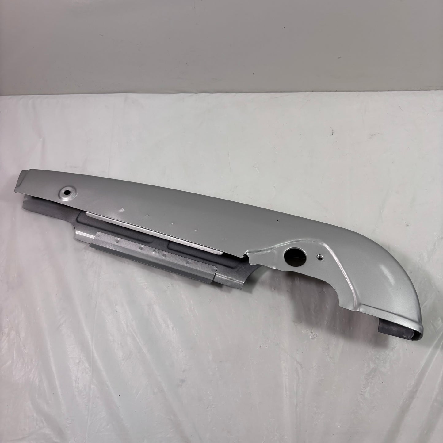 OEM SYM Symba Drive Chain Transmission Case Cover, Upper Half Silver 40510-A08-010