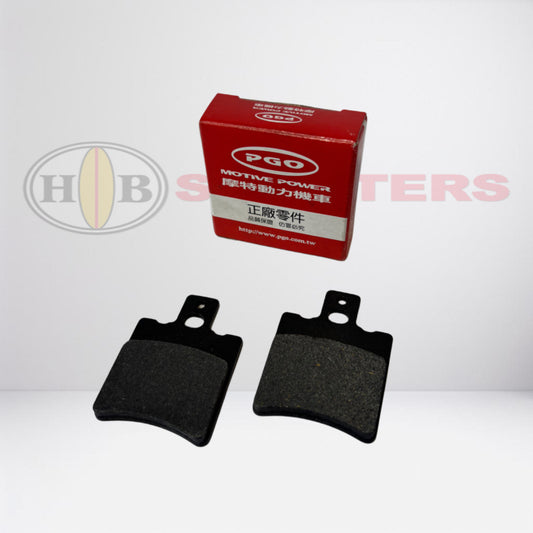 Genuine Buddy 50cc Scooter, Front Brake Pad Set (PGO)