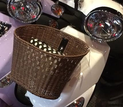 Front Prima Wicker Basket for Genuine Buddy Scooters