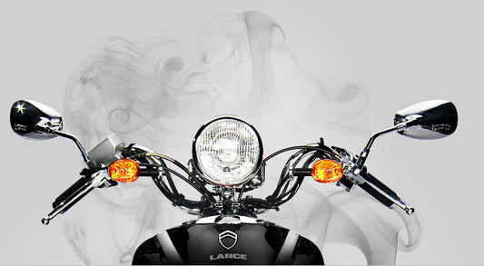 Lance Cali Classic Headlight Assembly 50cc, 125cc, 150cc, 200i