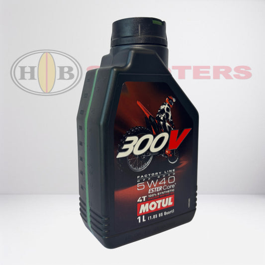MOTUL 300V  SYNTHETIC OIL 4T 5W40 1L OFFROAD