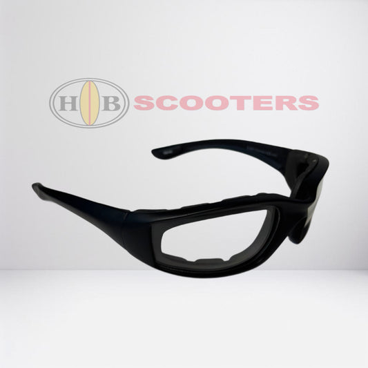 BOBSTER FOAMERZ SUNGLASSES 2 BLACK W/CLEAR LENS