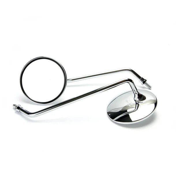 Genuine Buddy Long Chrome Mirror Set
