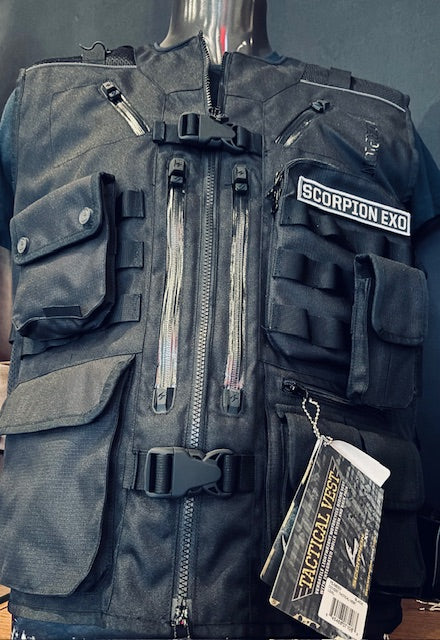 SCORPION EXO COVERT TACTICAL VEST BLACK LG/XL