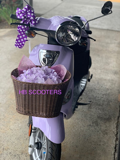 Front Prima Wicker Basket for Genuine Buddy Scooters