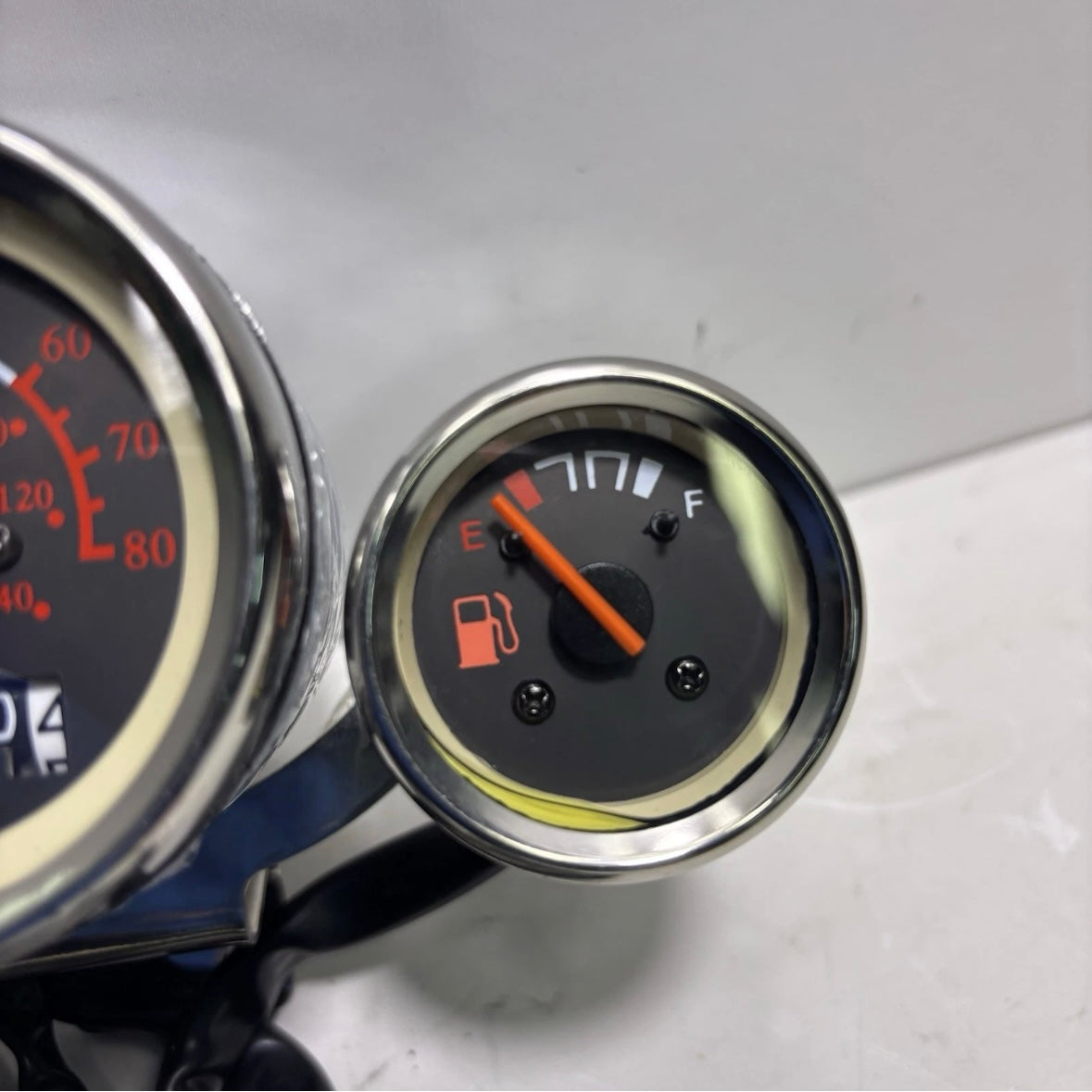 OEM Lance Cali Classic 125 Speedometer Assembly, Chrome (NOS)