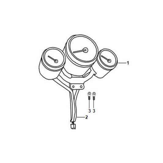 F 02 - Speedometer / Cable - Cali Classic 200i