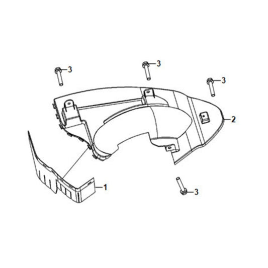 F 19 Rear Fender / Rear Inner Fender - Cali Classic 200i