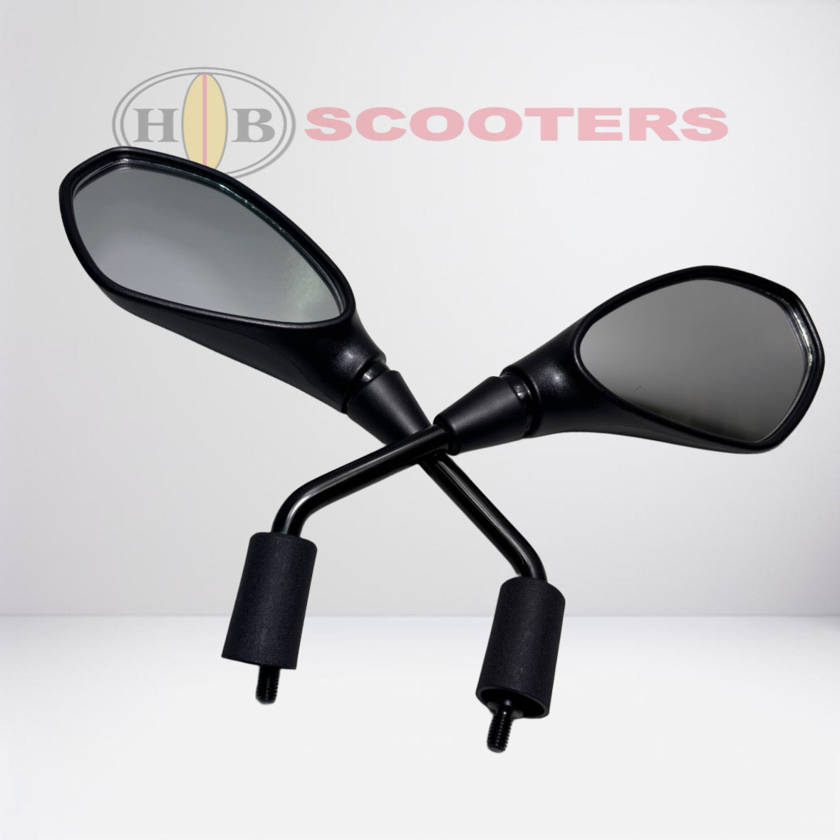 OEM Lance Cabo Rear View Mirrors Set, Left & Right (Black)