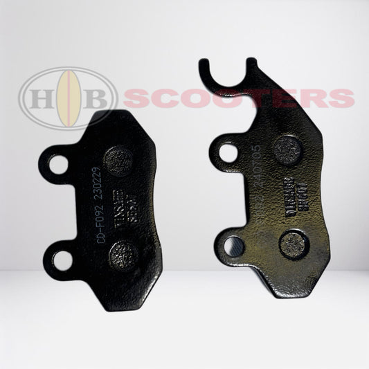 Lance Scooter Front Brake Pads 50cc/125cc / 150cc / 200i (one pair)