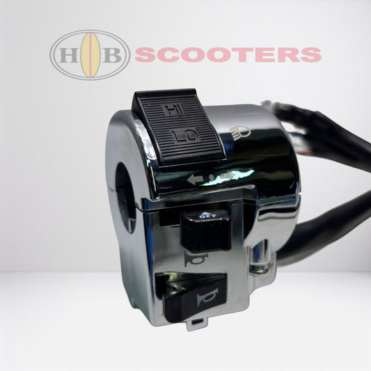 OEM Lance Cali Classic 50/125/200i Left Combination Switch (Horn, Signals, High Beam)