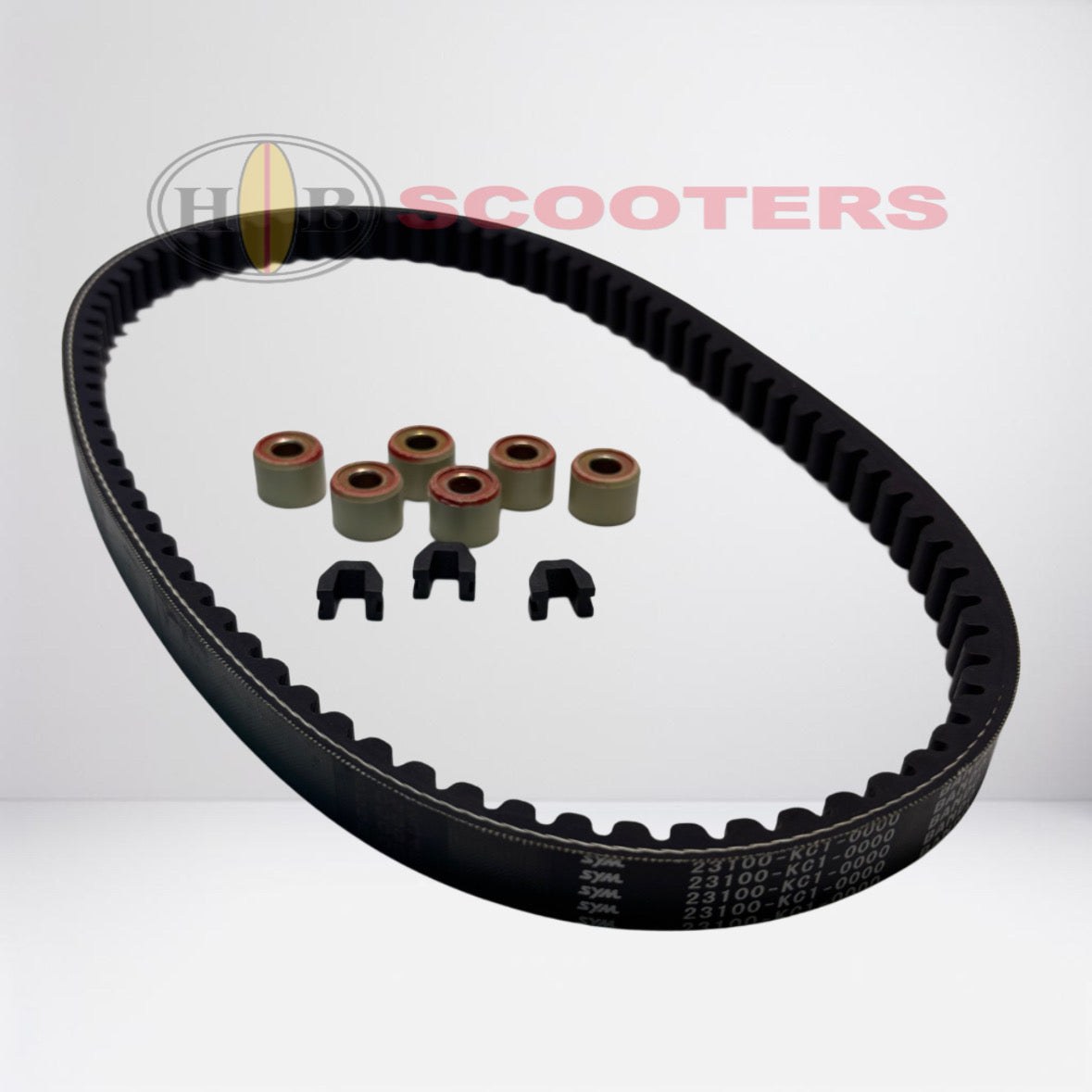 OEM Lance 125cc Bando Drive Belt Kit with Roller Weights & Slides (Havana, Cali, PCH, Cabo)