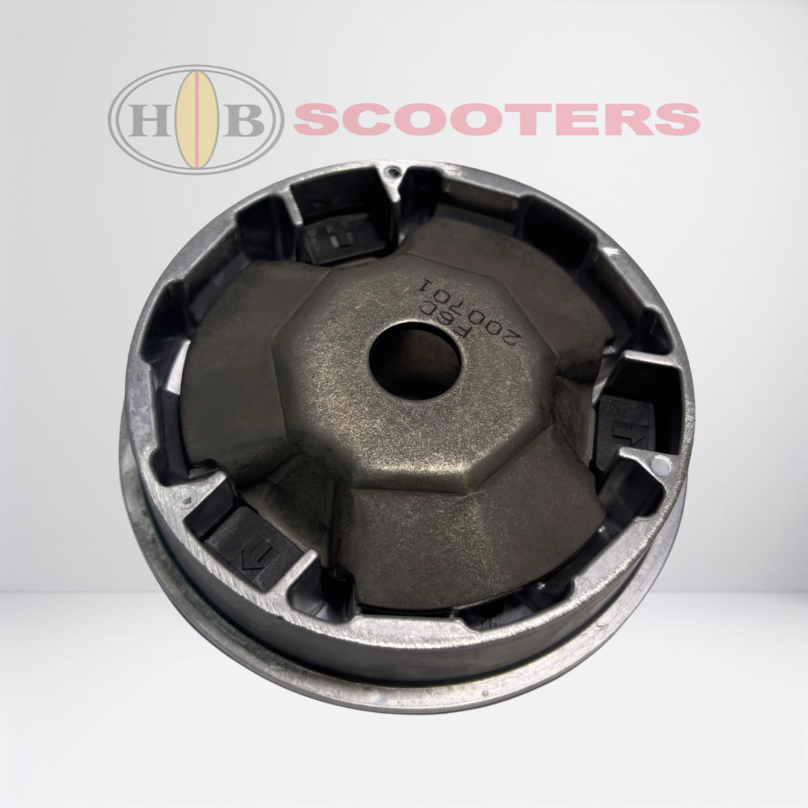 OEM Lance 200i Scooter Variator Kit / Moveable Drive Face Assy w/ Roller Weights & Slides