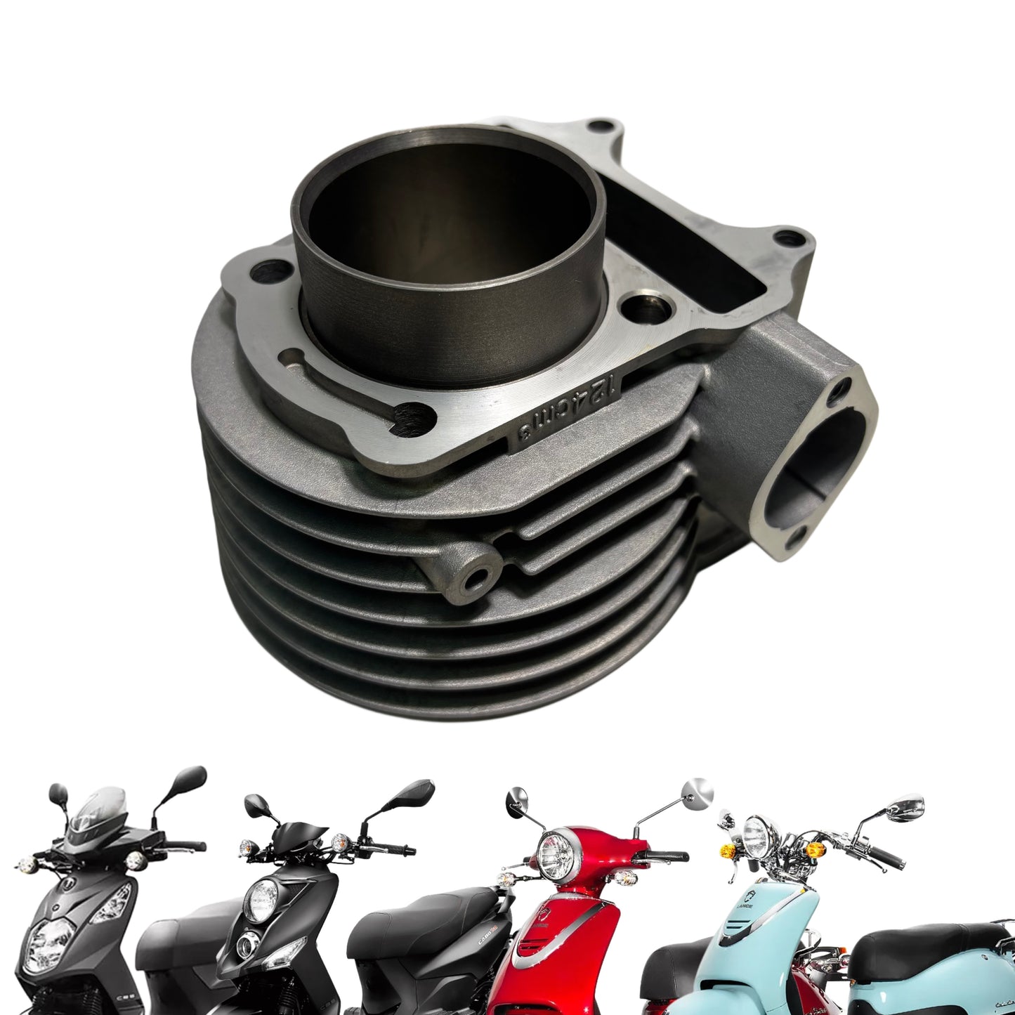 OEM Lance 125cc Cylinder for Cali, Havana, Cabo, PCH