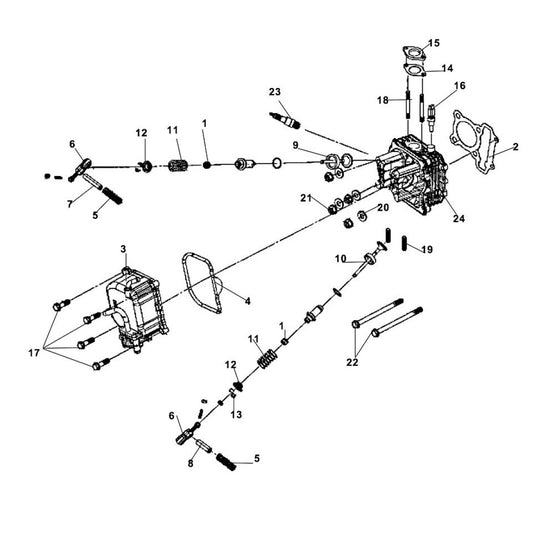 E 02 Cylinder Head - Lance PCH 200i